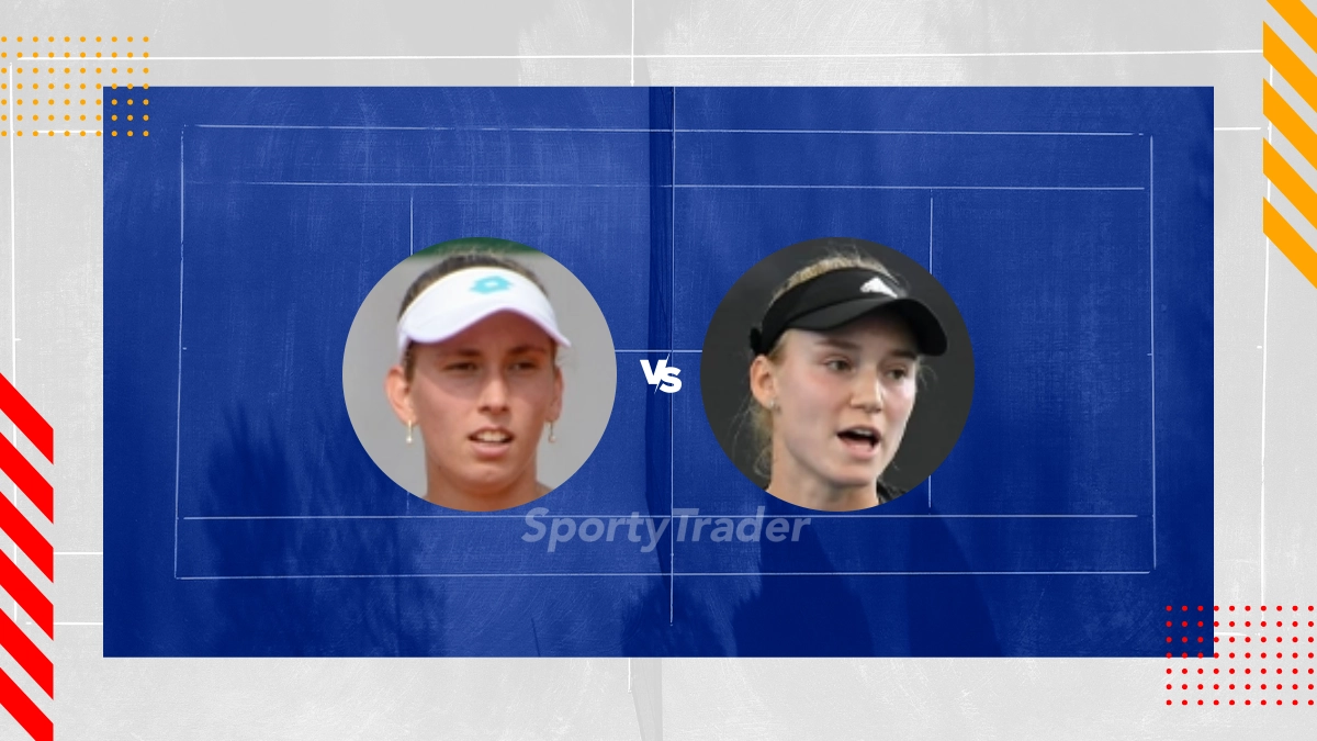 Pronostico Elise Mertens vs Elena Rybakina