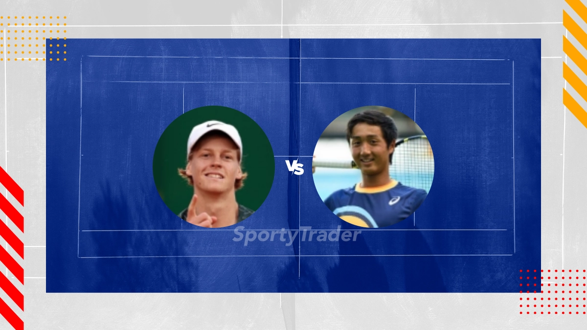 Pronostic Jannik Sinner vs Shintaro Mochizuki
