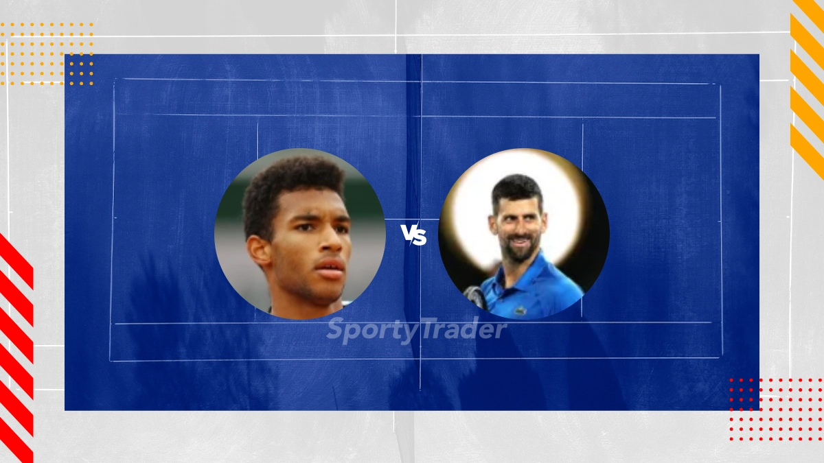 Pronostico Felix Auger Aliassime vs Novak Djokovic