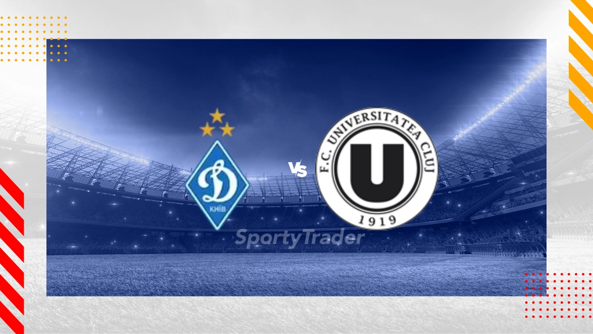 Prognóstico Dinamo Kiev vs FC Universidade Cluj