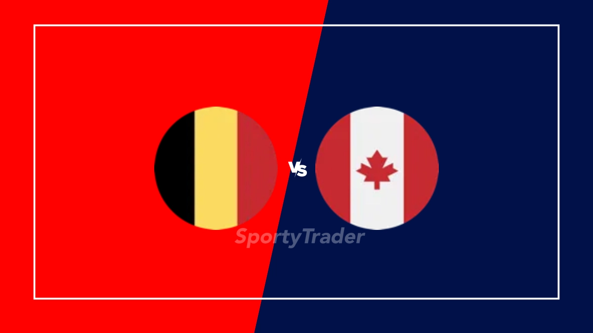 Palpite Bélgica F vs Canadá F