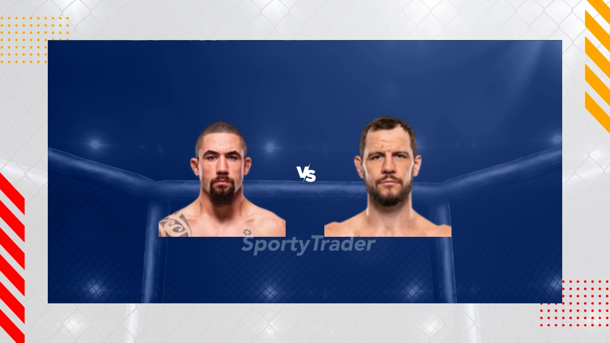 Pronóstico Robert Whittaker vs Nikita Krylov