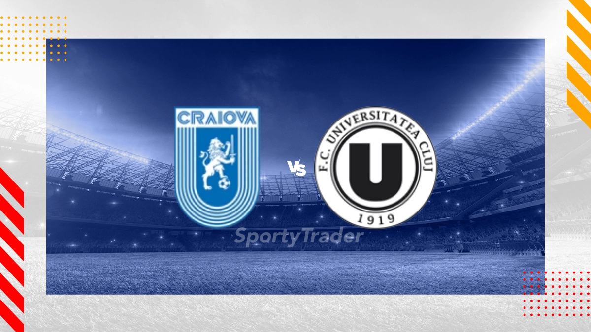 CS Universitatea Craiova 1948 vs. Universitatea Cluj Prognose