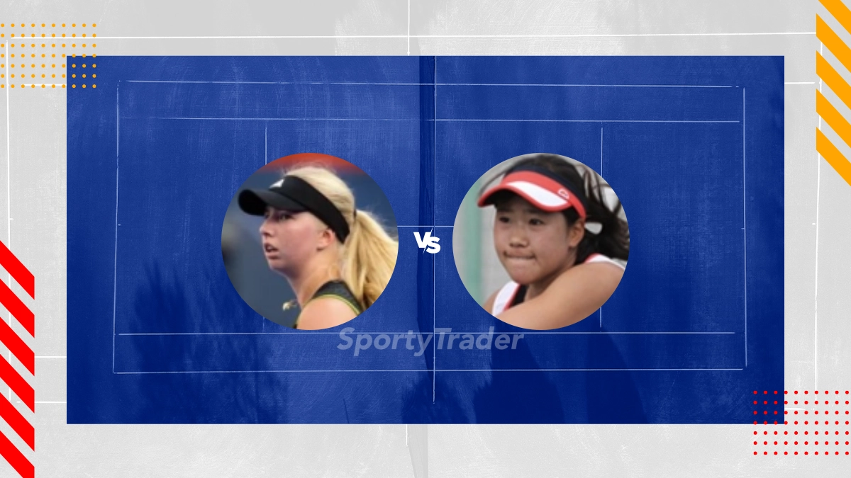 Palpite Clara Tauson vs Nao Hibino