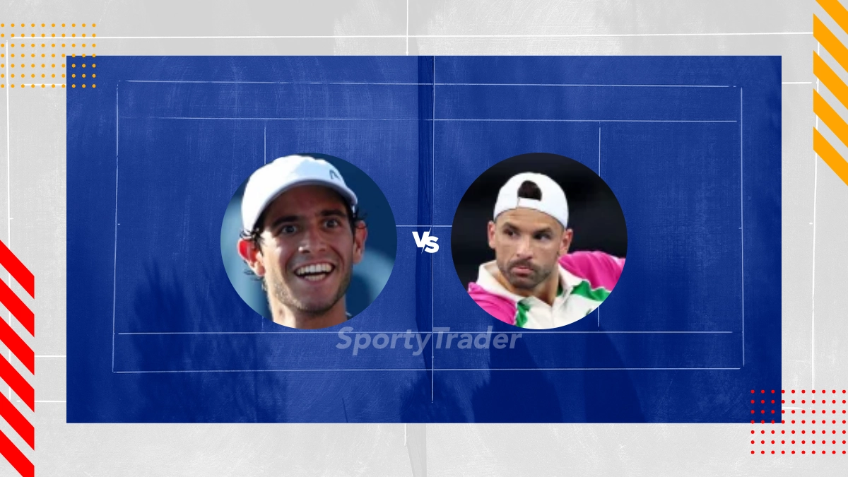 Pronostic Nuno Borges vs Grigor Dimitrov
