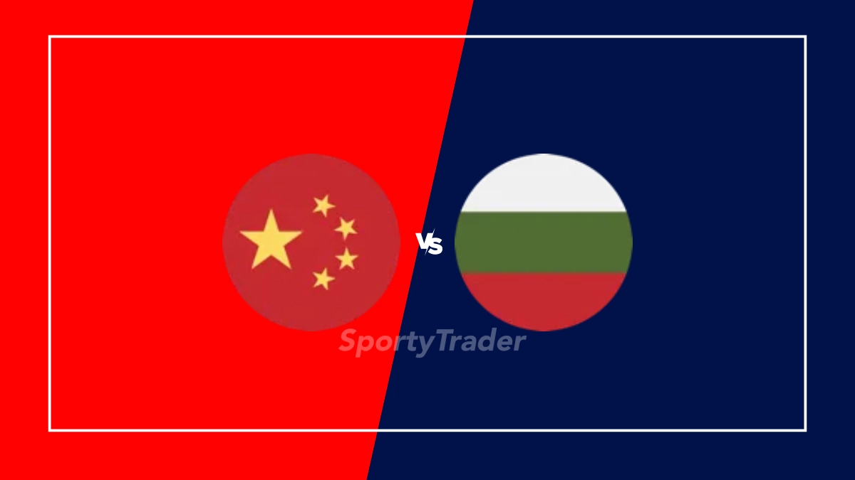 China vs Bulgaria Prediction