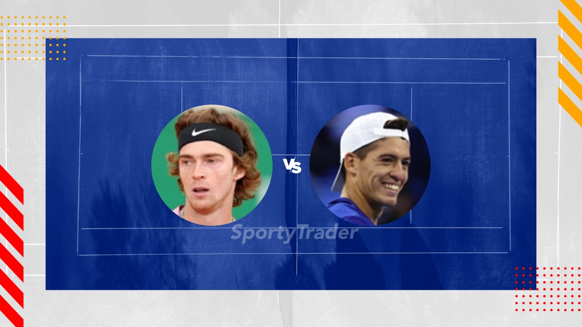 Pronóstico Andrey Rublev vs Sebastian Baez