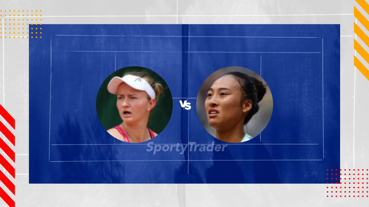 Pronóstico Barbora Krejcikova vs Qinwen Zheng