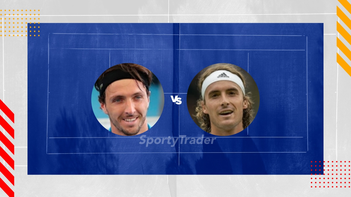 Pronostic Arthur Rinderknech vs Stefanos Tsitsipas