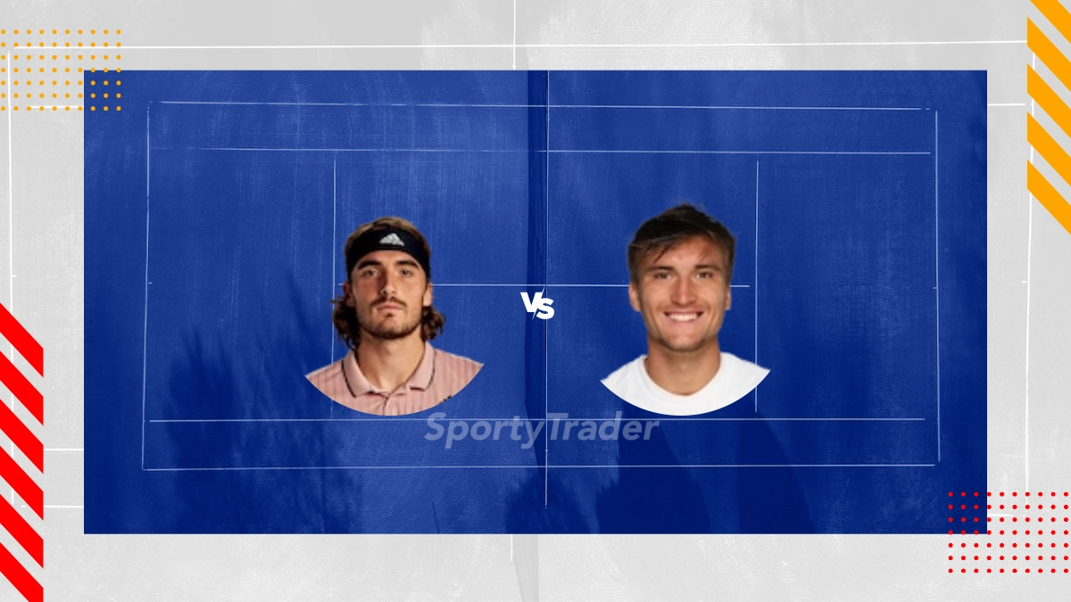 Stefanos Tsitsipas vs Raphael Collignon Prediction