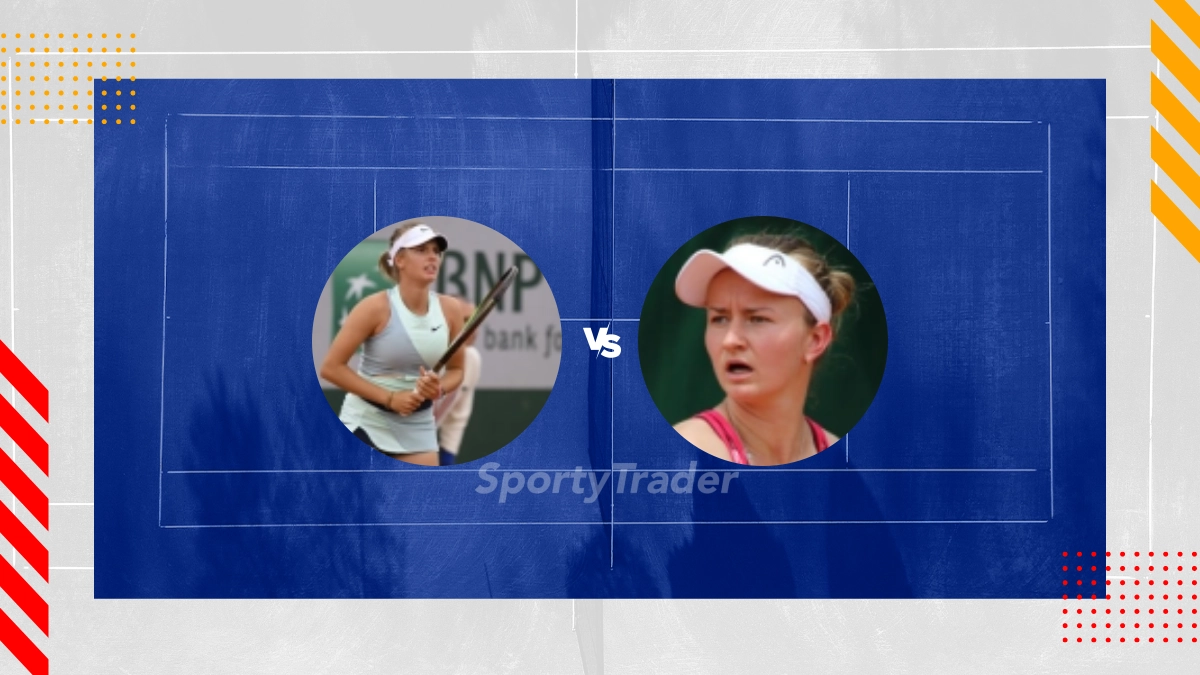 Linda Fruhvirtova vs Barbora Krejcikova Prediction