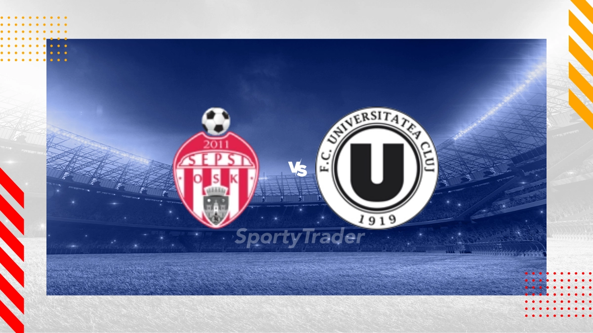 Pronostic Sepsi Osk Sfantu Gheorghe vs FC Universitatea Cluj