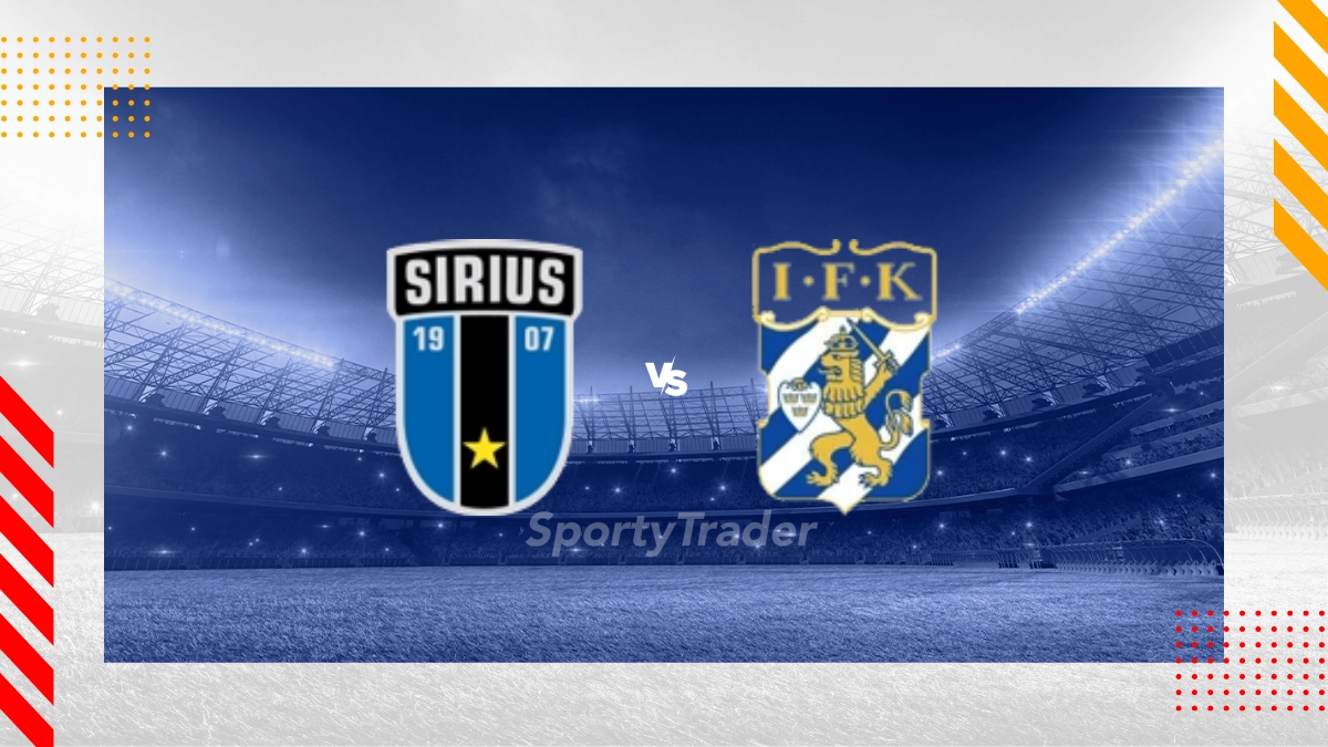 Pronostico IK Sirius FK vs IFK Goteborg