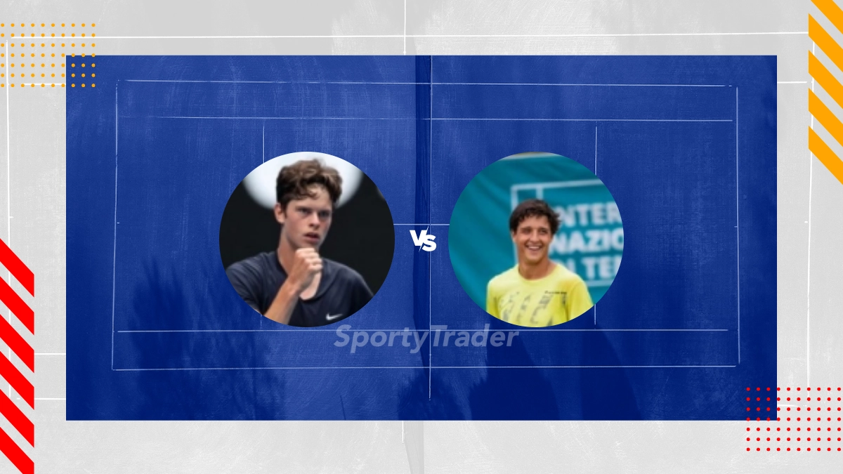 Pronóstico Alexander Blockx vs Luciano Darderi