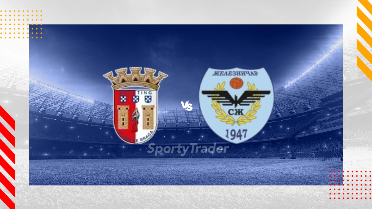 Pronostico Sporting Braga vs FK Zeleznicar Pancevo