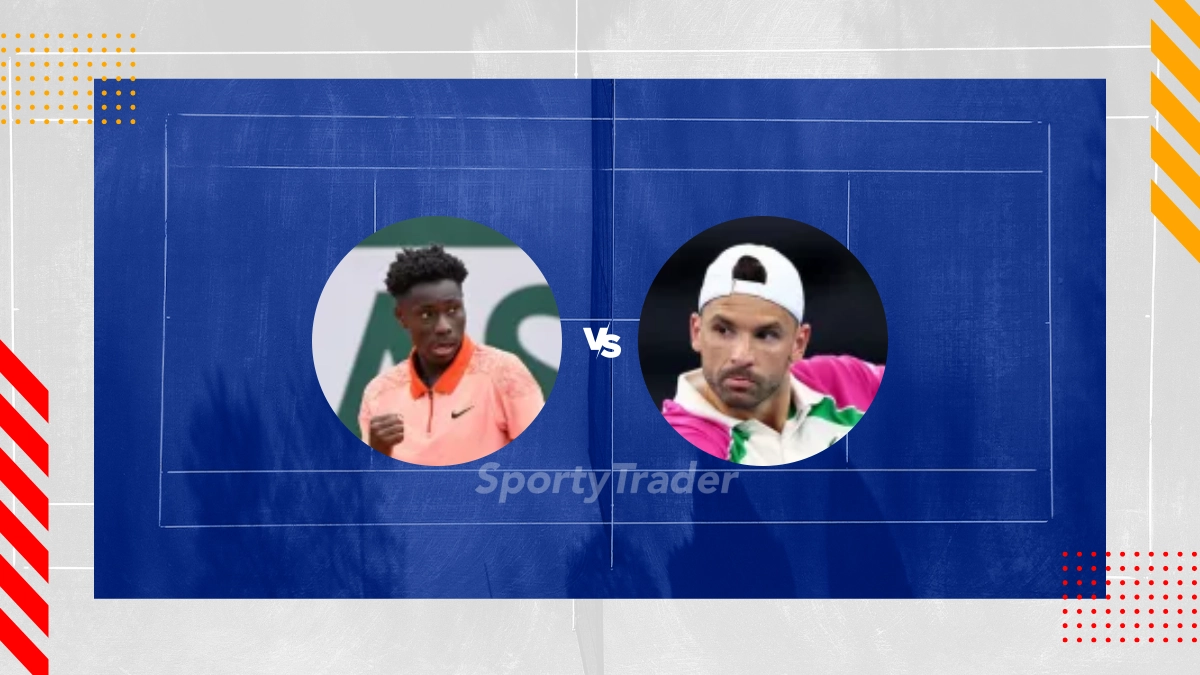 Palpite Moise Kouame vs Grigor Dimitrov