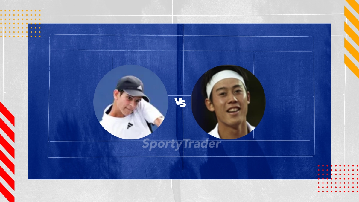 Palpite Rafael Jodar vs Kei Nishikori