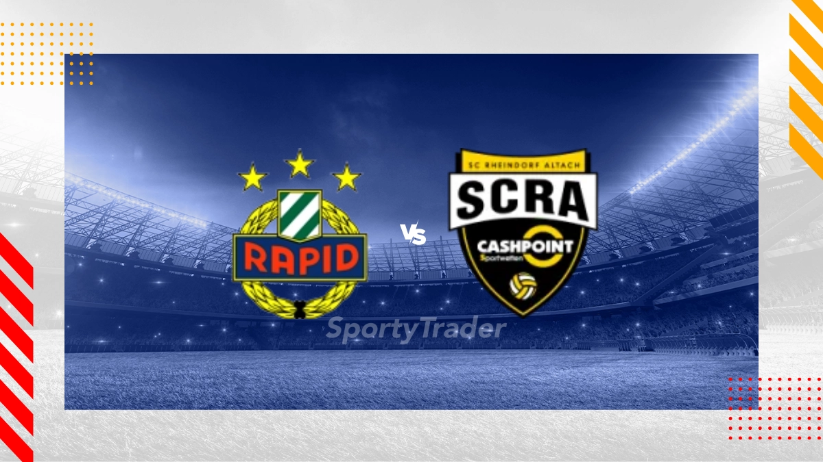 Rapid Wien vs SCR Altach Prediction