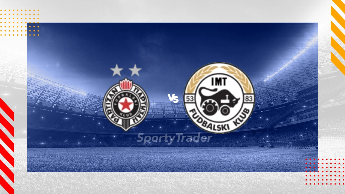 Pronostic Partizan Belgrade vs FK IMT Novi Belgrade