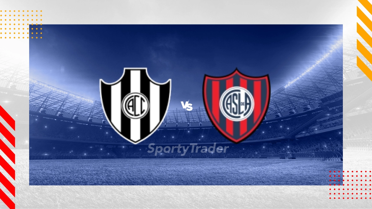 Prognóstico CA Central Cordoba vs CA San Lorenzo De Almagro