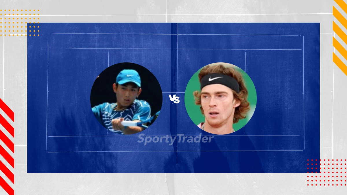 Prognóstico Juncheng Shang vs Andrey Rublev