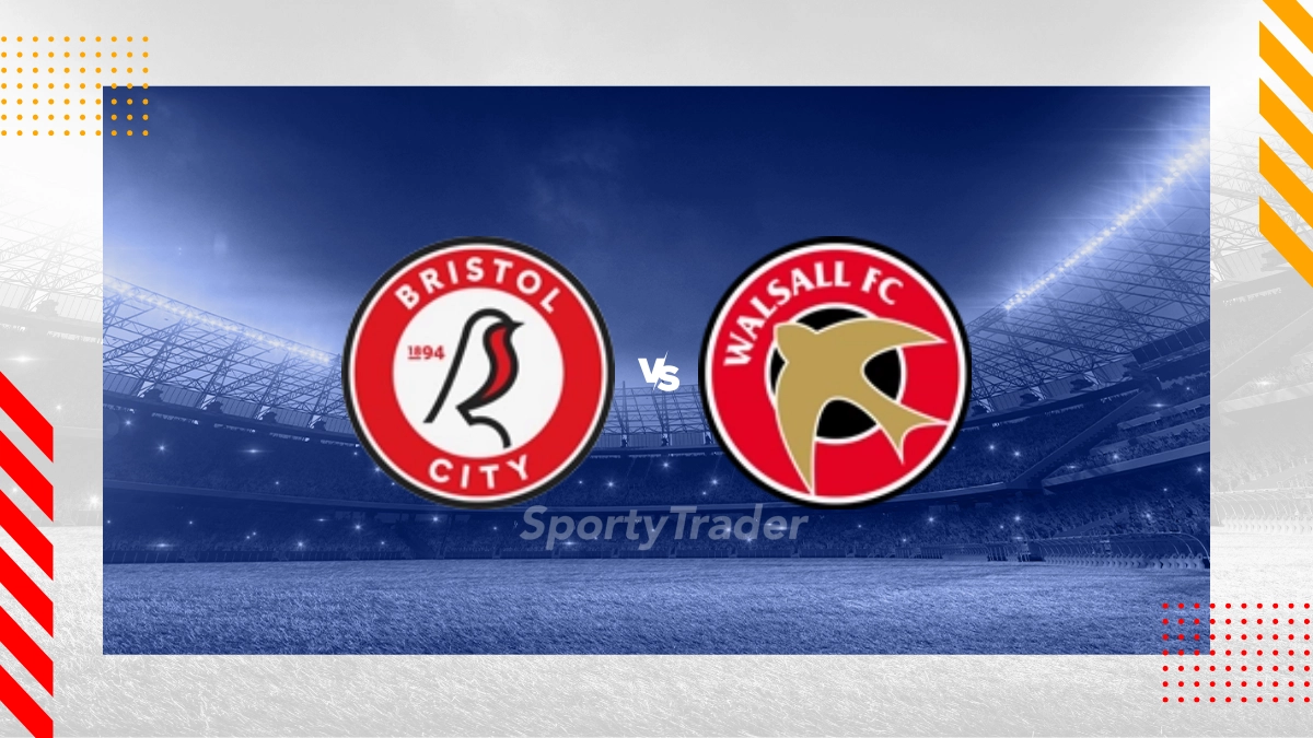 Pronostic Bristol City vs Walsall FC