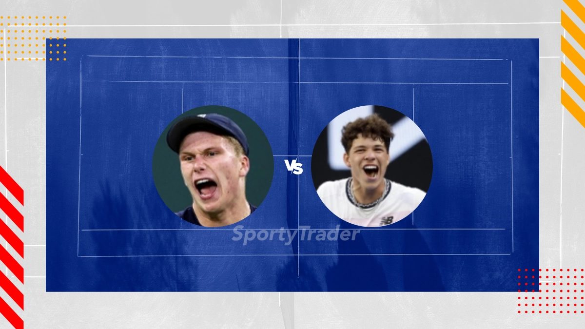 Pronostic Jenson Brooksby vs Ben Shelton