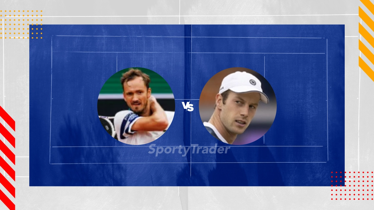 Voorspelling Daniil Medvedev vs Botic Van De Zandschulp