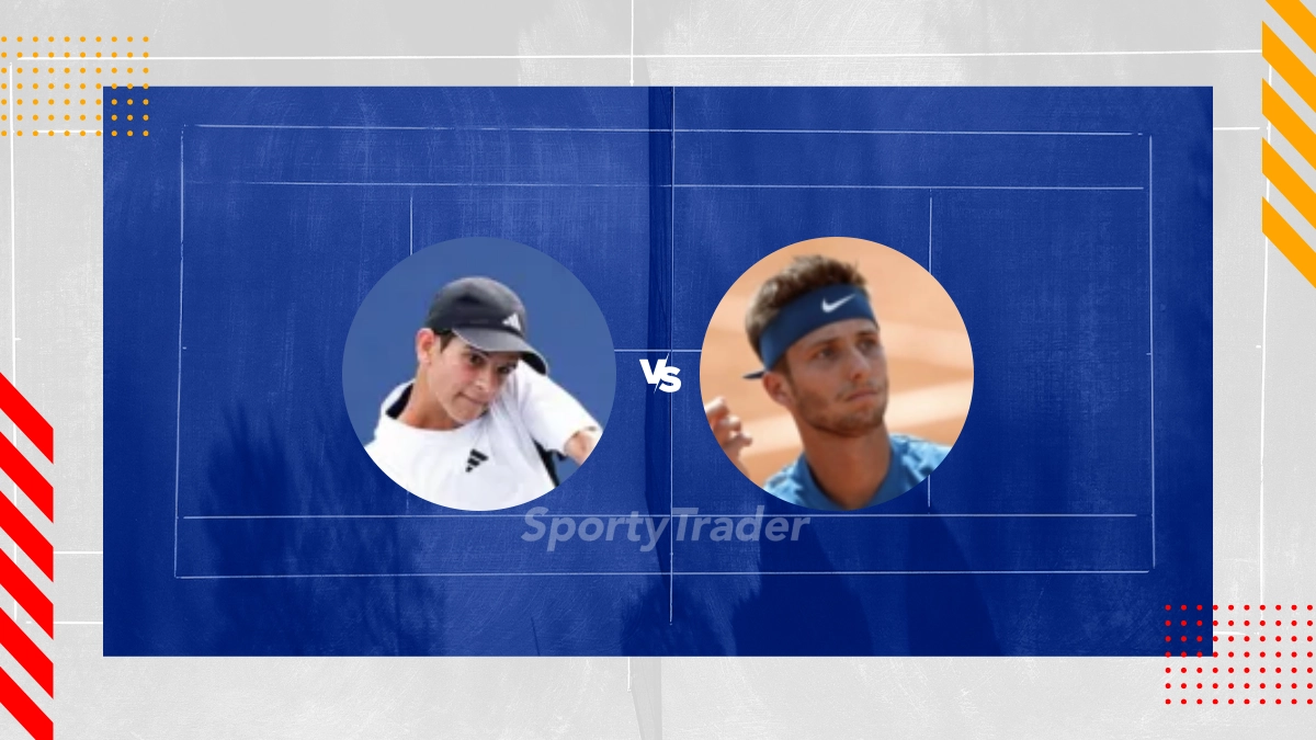 Pronostic Rafael Jodar vs Corentin Moutet