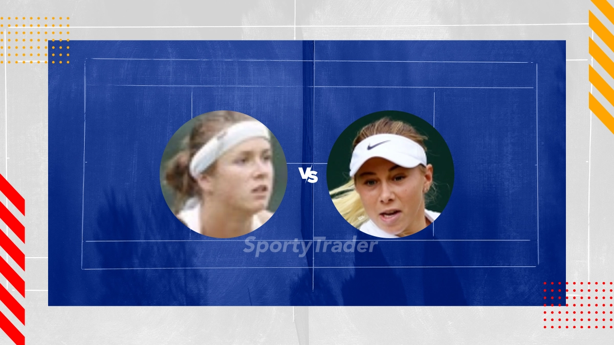 Pronostic Elina Svitolina vs Amanda Anisimova