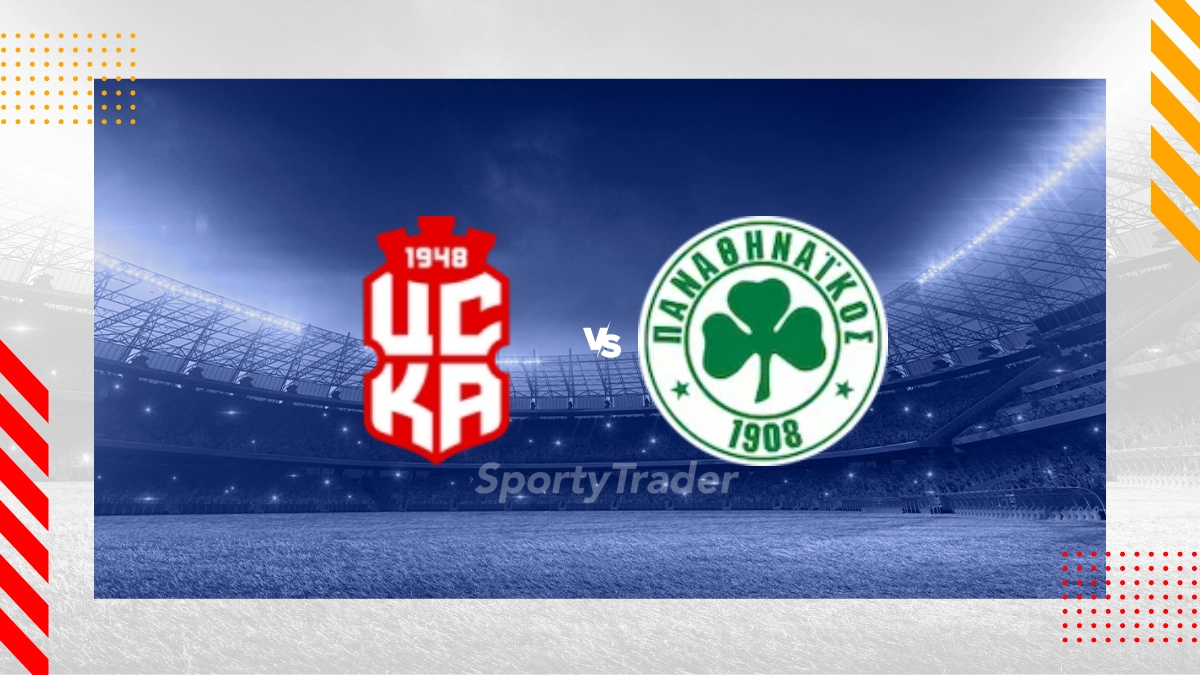 Pronóstico FC CSKA 1948 vs Panathinaikos