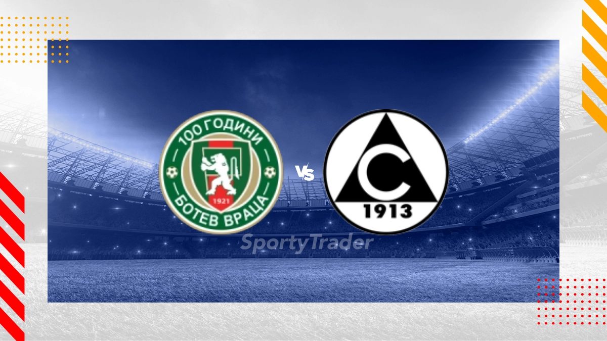 Pronostic POFC Botev Vratsa vs PFC Slavia Sofia
