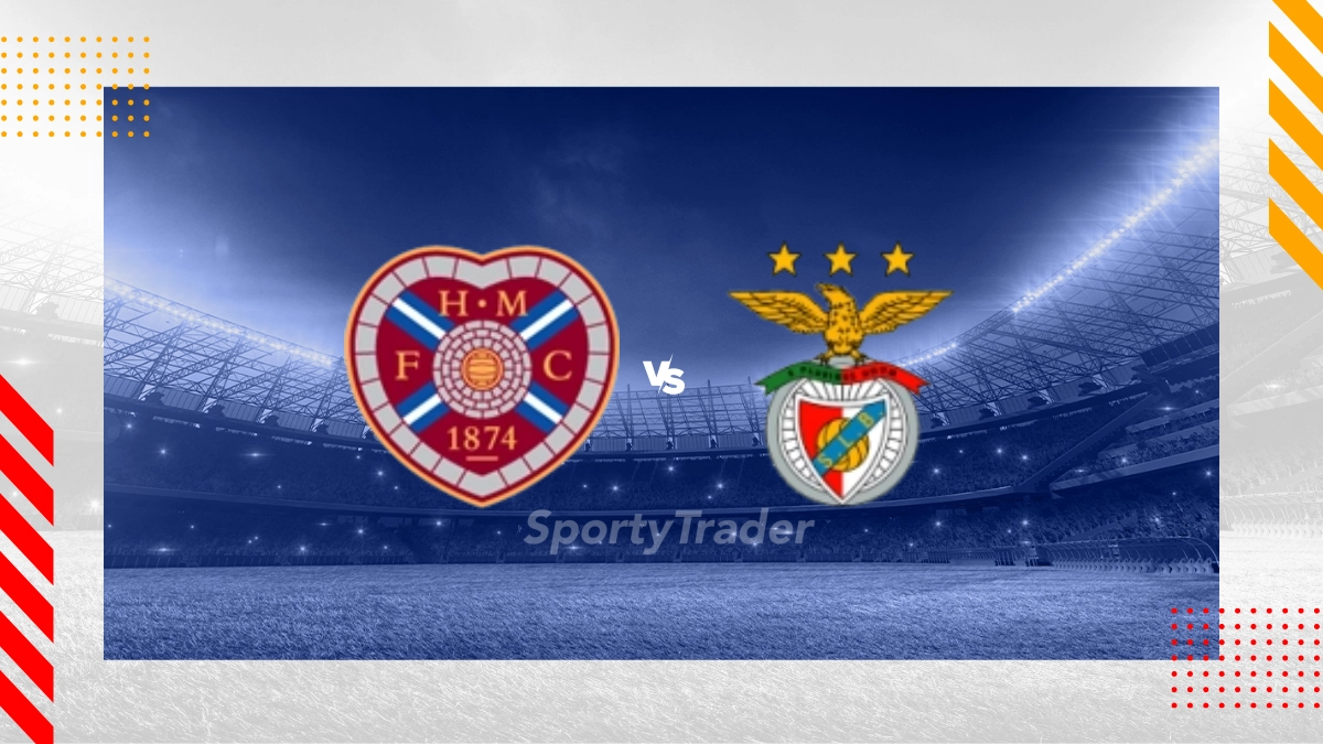 Prognóstico Heart de Midlothian vs Benfica