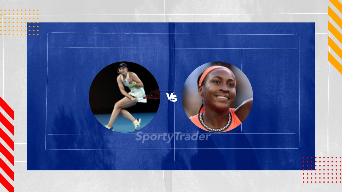 Pronóstico Elena Rybakina vs Coco Gauff