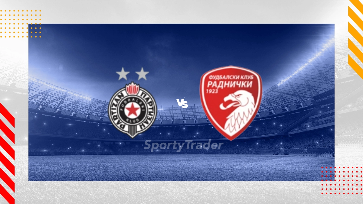Pronostic Partizan Belgrade vs FK Radnicki 1923