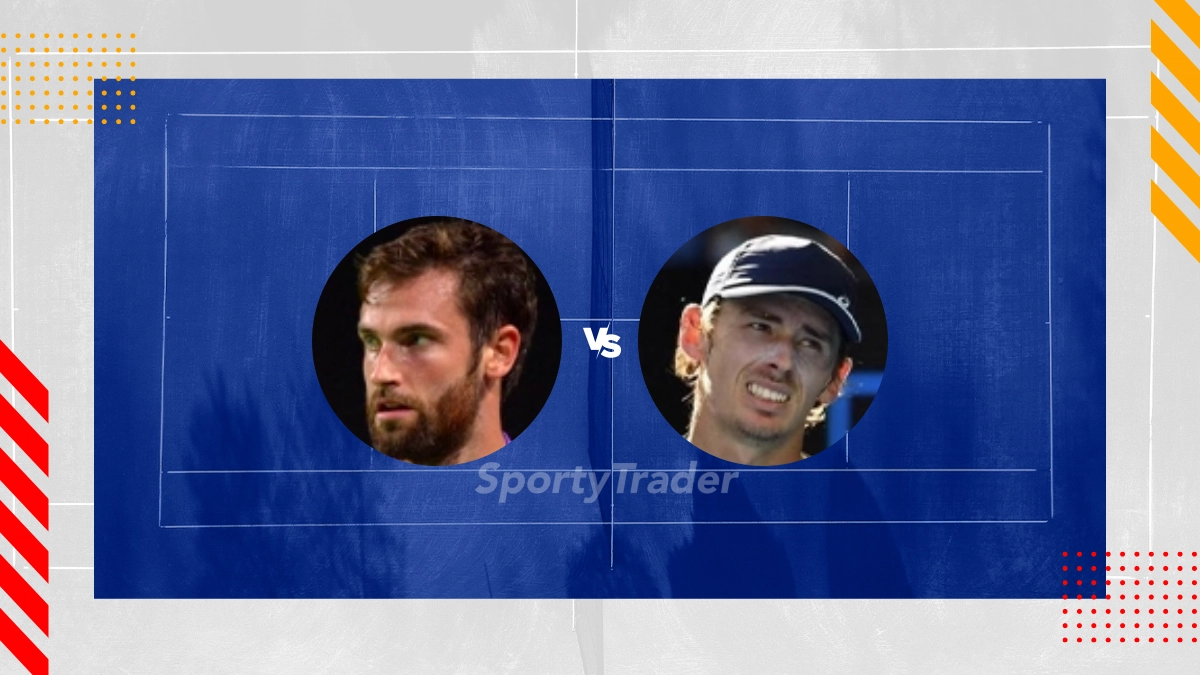 Pronostic Quentin Halys vs Alex De Minaur