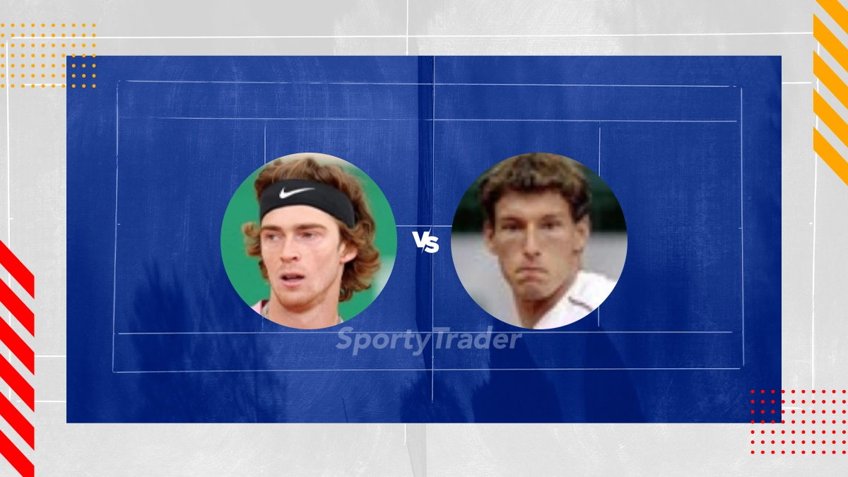 Pronostic Andrey Rublev vs Pablo Carreño-Busta