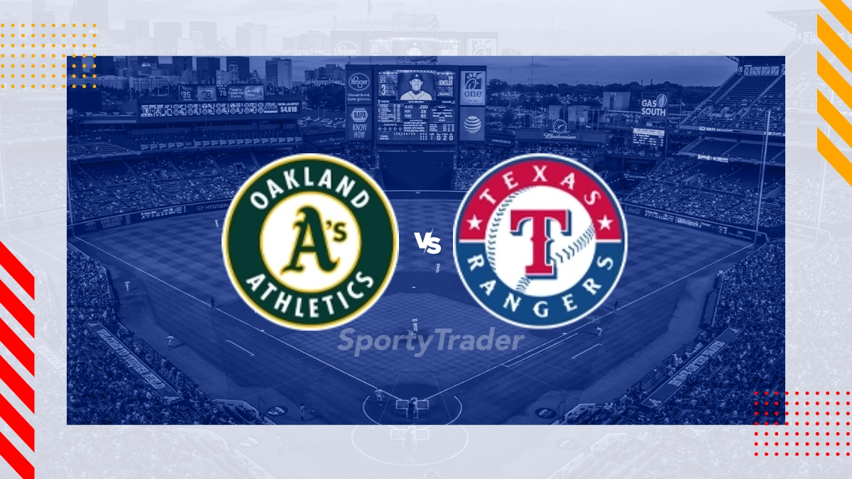 Pronóstico Oakland Athletics vs Texas Rangers
