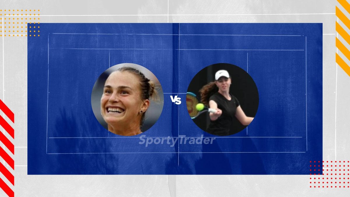 Aryna Sabalenka vs Talia Gibson Picks