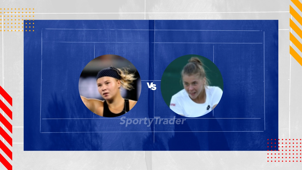 Pronostic Diana Shnaider vs Maja Chwalinska