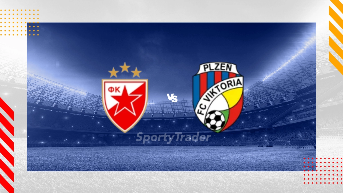 Pronóstico Estrella Roja Belgrado vs Viktoria Pilsen