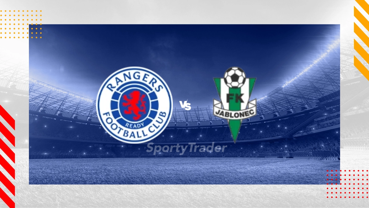 Pronostico Glasgow Rangers vs FK Jablonec