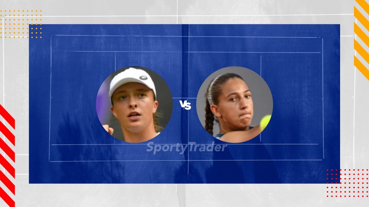 Pronostic Iga Swiatek vs Diane Parry