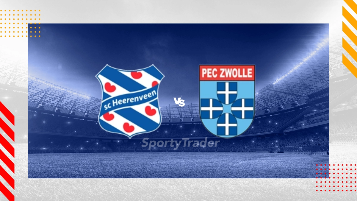 Voorspelling SC Heerenveen vs PEC Zwolle