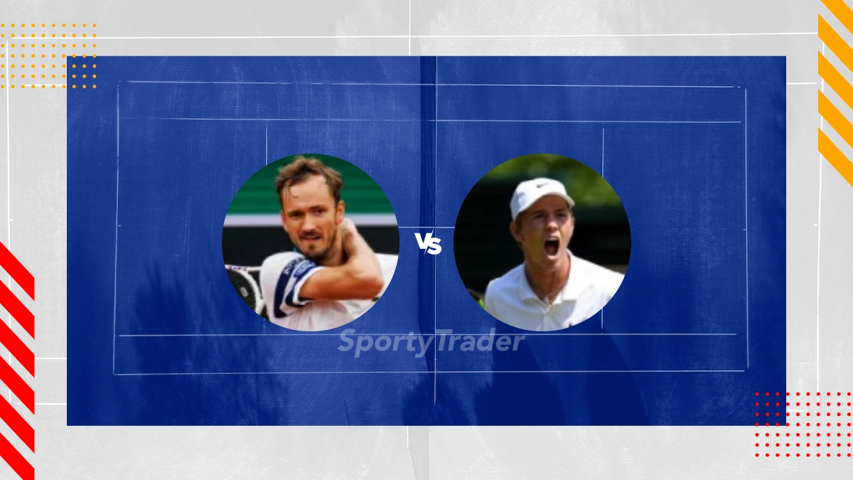 Pronostic Daniil Medvedev vs Martin Damm Jr