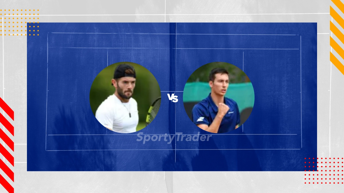 Pronostic Jacob Fearnley vs Luka Pavlovic