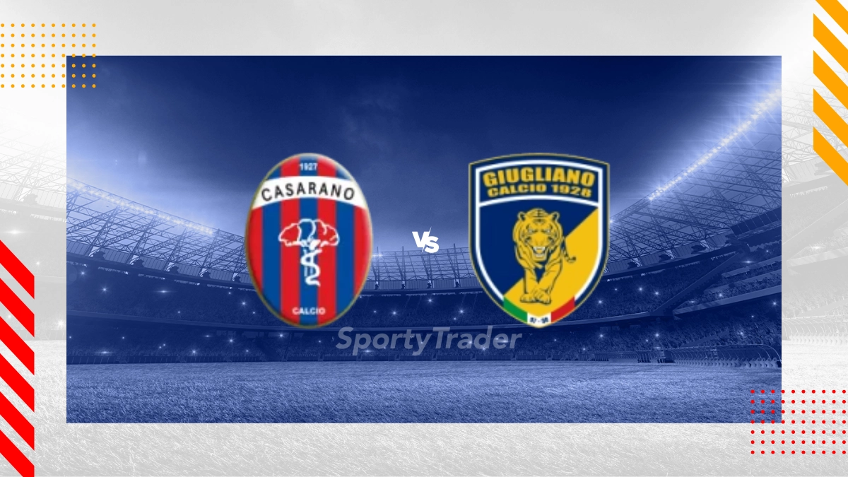 Pronostico S.S.D. Casarano Calcio vs FC Giugliano 1928