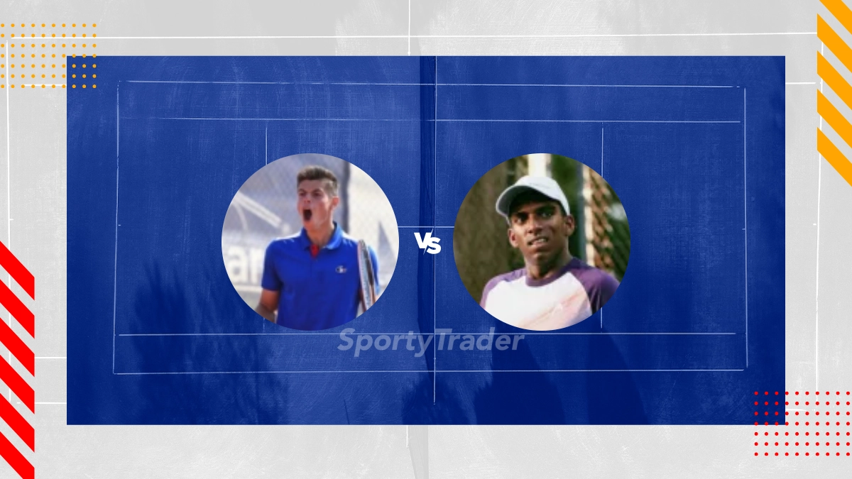 Pronostic Arthur Gea vs Nishesh Basavareddy