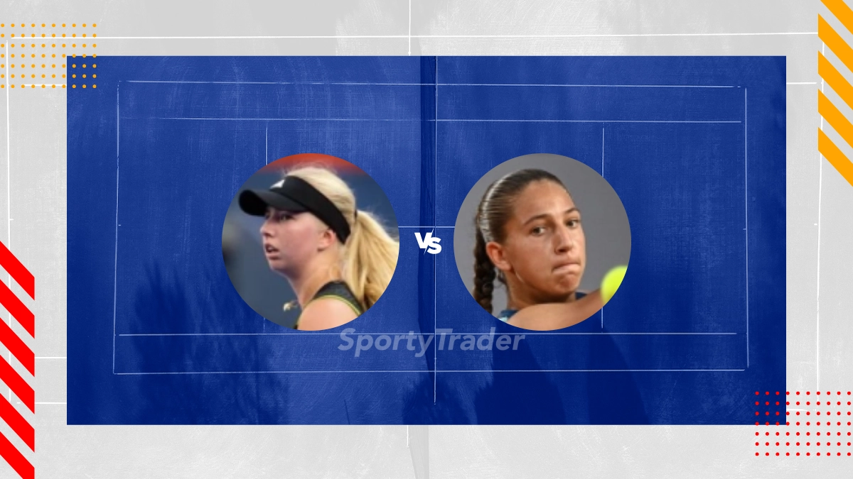 Prognóstico Clara Tauson vs Diane Parry