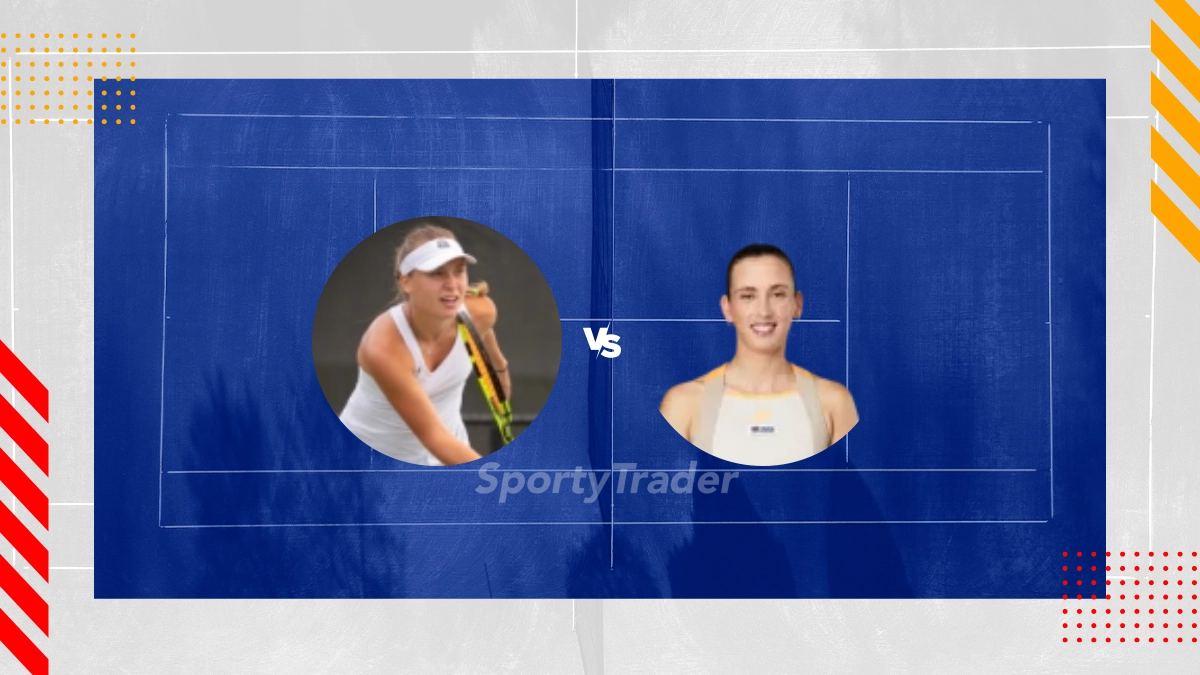 Yuliia Starodubtseva vs Elise Mertens Picks